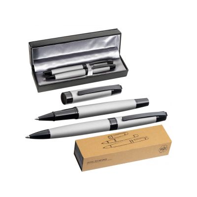 Офис материали и подаръци 10335 Комплект за писане Steel Grey