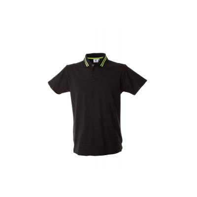 Трикотажни блузи с яка (поло), Работно облекло, James Ross Collection Polo Tenerife Man Polo Tenerife Man Black