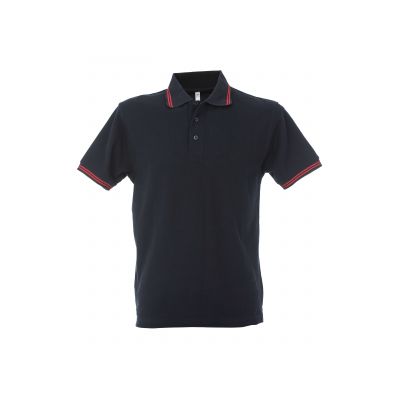 Трикотажни блузи с яка (поло), James Ross Collection Polo Paris Man Polo Paris Man DARK NAVY