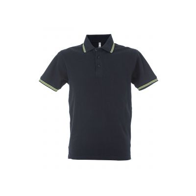 Трикотажни блузи с яка (поло), James Ross Collection Polo Paris Man Polo Paris Man Navy Heather