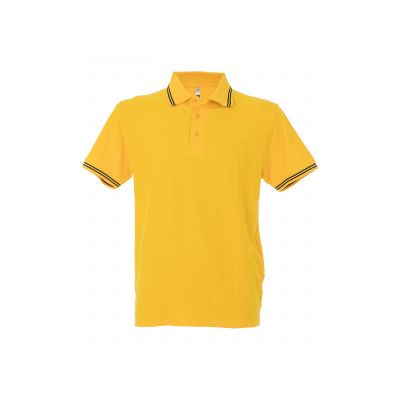 Трикотажни блузи с яка (поло), James Ross Collection Polo Paris Man Polo Paris Man Yellow