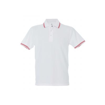 Трикотажни блузи с яка (поло), James Ross Collection Polo Paris Man Polo Paris Man Neon White