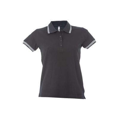 Трикотажни блузи с яка (поло), James Ross Collection Polo Paris Lady Polo Paris Lady Black