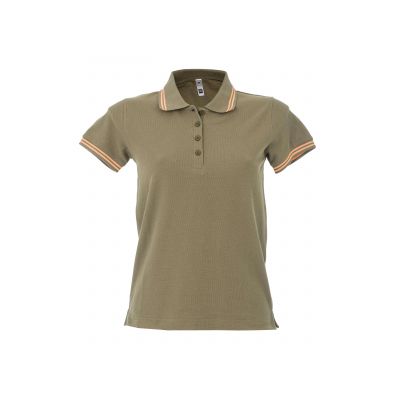 Трикотажни блузи с яка (поло), James Ross Collection Polo Paris Lady Polo Paris Lady Military Green