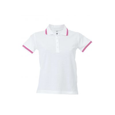 Трикотажни блузи с яка (поло), James Ross Collection Polo Paris Lady Polo Paris Lady Бяло дамско