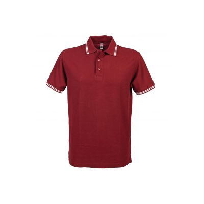 Трикотажни блузи с яка (поло), James Ross Collection Polo Paris Man Polo Paris Man Burgundy