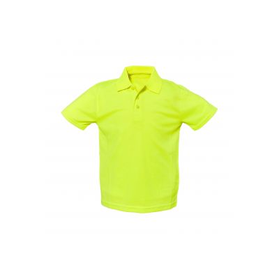 Трикотажни блузи с яка (поло), James Ross Collection Wimbledon Boy Polo Wimbledon Boy Fluorescent Yellow