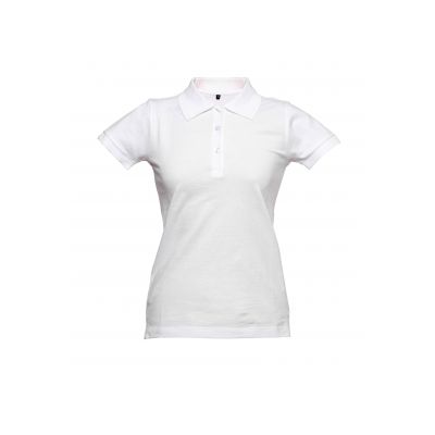 Тениски и потници, Трикотажни блузи с яка (поло), James Ross Collection Polo San Teodoro Lady Polo San Teodoro Lady White