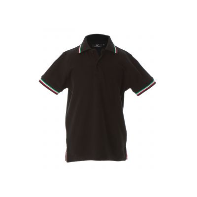 Тениски и потници, Трикотажни блузи с яка (поло), James Ross Collection Aosta Boy Aosta Boy Black