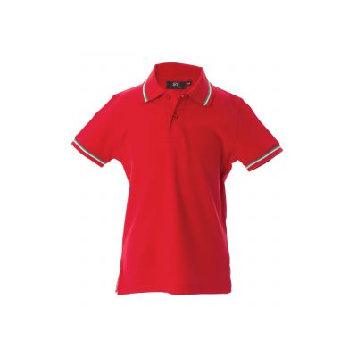 Тениски и потници, Трикотажни блузи с яка (поло), James Ross Collection Aosta Boy Aosta Boy Red