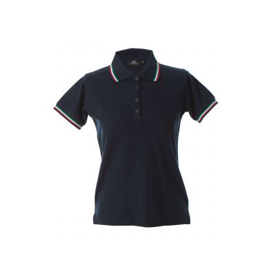 Трикотажни блузи с яка (поло), James Ross Collection Aosta Lady Aosta Lady Navy