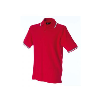 Трикотажни блузи с яка (поло), James Ross Collection Aosta Man Aosta Man Red