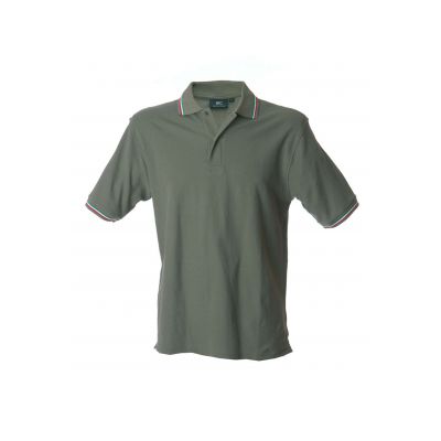 Трикотажни блузи с яка (поло), James Ross Collection Aosta Man Aosta Man Military Green