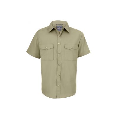Shirts and business clothing, Рециклирана тъкан, Craghoppers expert CES003 CES003 - Mens Expert Kiwi Short Sleeved Shirt Light Khaki