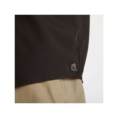 Shirts and business clothing, Рециклирана тъкан, Craghoppers expert CES003 CES003 - Mens Expert Kiwi Short Sleeved Shirt Black