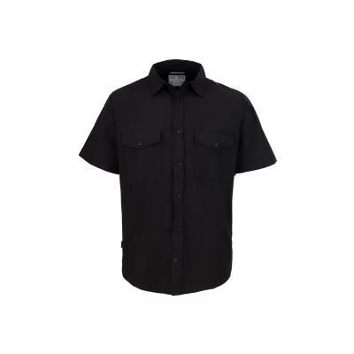 Shirts and business clothing, Рециклирана тъкан, Craghoppers expert CES003 CES003 - Mens Expert Kiwi Short Sleeved Shirt Black