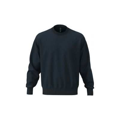 Ватирани блузи и блузи с дълъг ръкав, Спортни облекла, Next Level Apparel N9007 N9007-Унисекс овърсайз блуза Blue Midnight