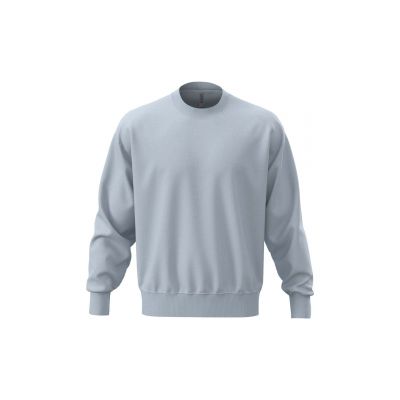 Ватирани блузи и блузи с дълъг ръкав, Спортни облекла, Next Level Apparel N9007 N9007-Унисекс овърсайз блуза Light Blue