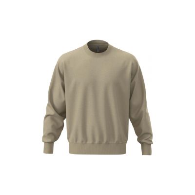 Ватирани блузи и блузи с дълъг ръкав, Спортни облекла, Next Level Apparel N9007 N9007-Унисекс овърсайз блуза Natural