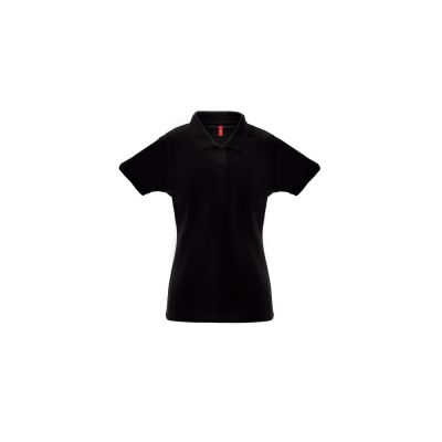Трикотажни блузи с яка (поло), Работно облекло, Thclothes BERLIN WOMEN THC BERLIN WOMEN Black