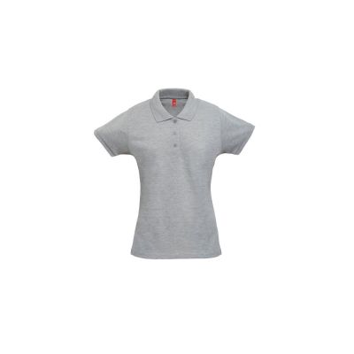 Трикотажни блузи с яка (поло), Работно облекло, Thclothes BERLIN WOMEN THC BERLIN WOMEN Grey Heather