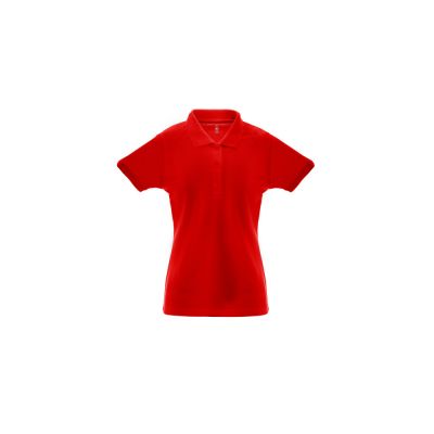 Трикотажни блузи с яка (поло), Работно облекло, Thclothes BERLIN WOMEN THC BERLIN WOMEN Red