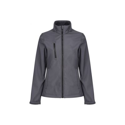 Sotshell, Regatta Professional TRA613  TRA613 WMNS ABLAZE 3 LAYER SOFTSHELL JACKET Seal Grey