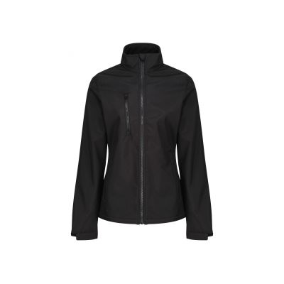 Sotshell, Regatta Professional TRA613  TRA613 WMNS ABLAZE 3 LAYER SOFTSHELL JACKET Black