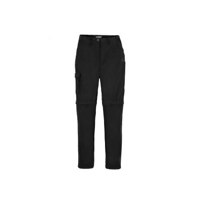 Trousers, Рециклирана тъкан, Craghoppers expert CEJ006 CEJ006 - Womens Expert Kiwi Convertible Trousers Black