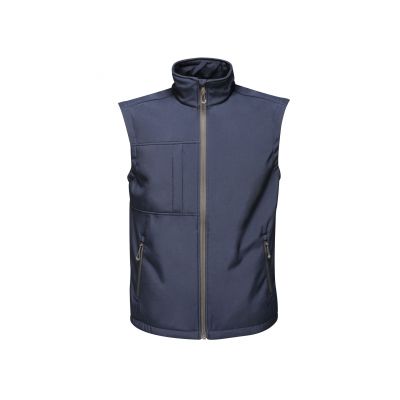 Якета и елеци, Софтшели, Работно облекло, Спортни облекла, Regatta Professional TRA848 Octagon Printable Softshell Bodywarmer Navy