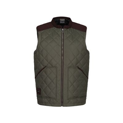 Jackets, Regatta Professional TRA876  TRA876 Moreton Quilted Gilet Khaki