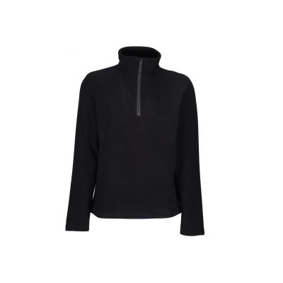 Суитшърти и полaрно облекло, Рециклирана тъкан, Regatta Professional TRF636  TRF636 HONESTLY MADE RECYCLED HALF ZIP Black