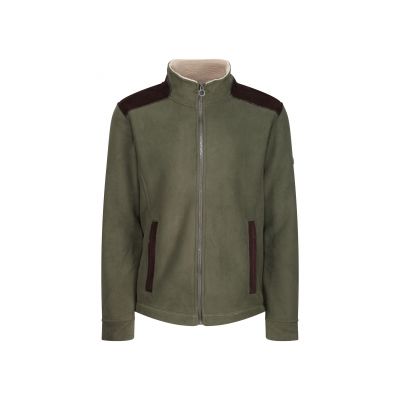 Суитшърти и полaрно облекло, Regatta Professional TRF666  TRF666 FAVERSHAM FULL ZIP FLEECE Khaki