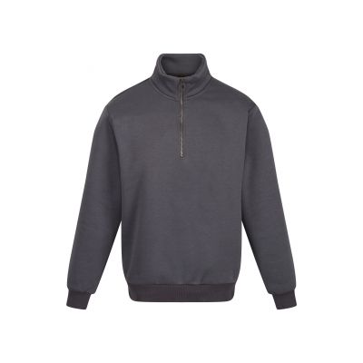 Суитшърти и полaрно облекло, Regatta Professional TRF685  TRF685 Pro Zip Sweatshirt Steel Grey