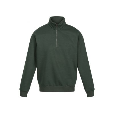 Суитшърти и полaрно облекло, Regatta Professional TRF685  TRF685 Pro Zip Sweatshirt Dark Green