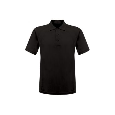 Трикотажни блузи с яка (поло), Regatta Professional TRS147 Coolweave Polo Black