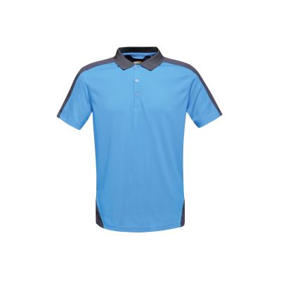 Трикотажни блузи с яка (поло), Работно облекло, Спортни облекла, Regatta Professional TRS174 Contrast Wicking Polo Royal