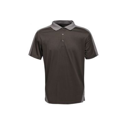 Трикотажни блузи с яка (поло), Работно облекло, Спортни облекла, Regatta Professional TRS174 Contrast Wicking Polo Black