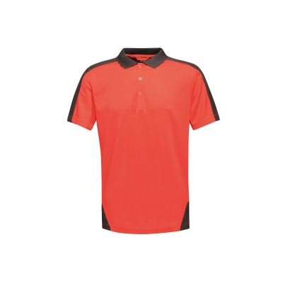Трикотажни блузи с яка (поло), Работно облекло, Спортни облекла, Regatta Professional TRS174 Contrast Wicking Polo Red