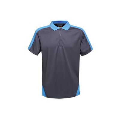 Трикотажни блузи с яка (поло), Работно облекло, Спортни облекла, Regatta Professional TRS174 Contrast Wicking Polo Navy