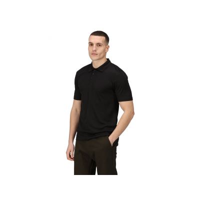 Polo shirts, Рециклирана тъкан, Regatta Professional TRS196  TRS196 HONESTLY MADE RECYCLYED POLO Black