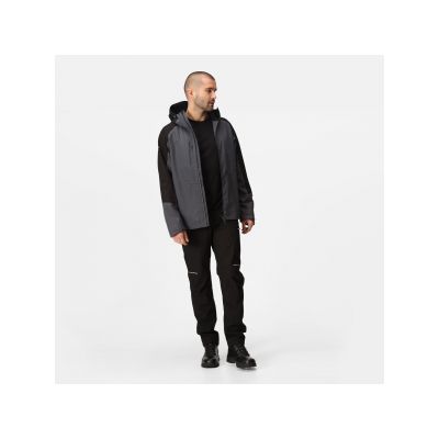 Якета и елеци, Рециклирана тъкан, Regatta Professional TRW529 X-Pro Beacon Brite Light Waterproof Jacket TRW529 X-Pro Beacon Brite Light Waterproof Jacket Seal Grey